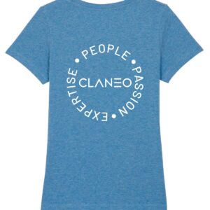 CLANEO Basic T-Shirt Tailliert