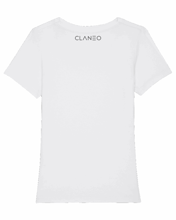 CLANEO Waffeleis T-Shirt Tailliert – Bild 2